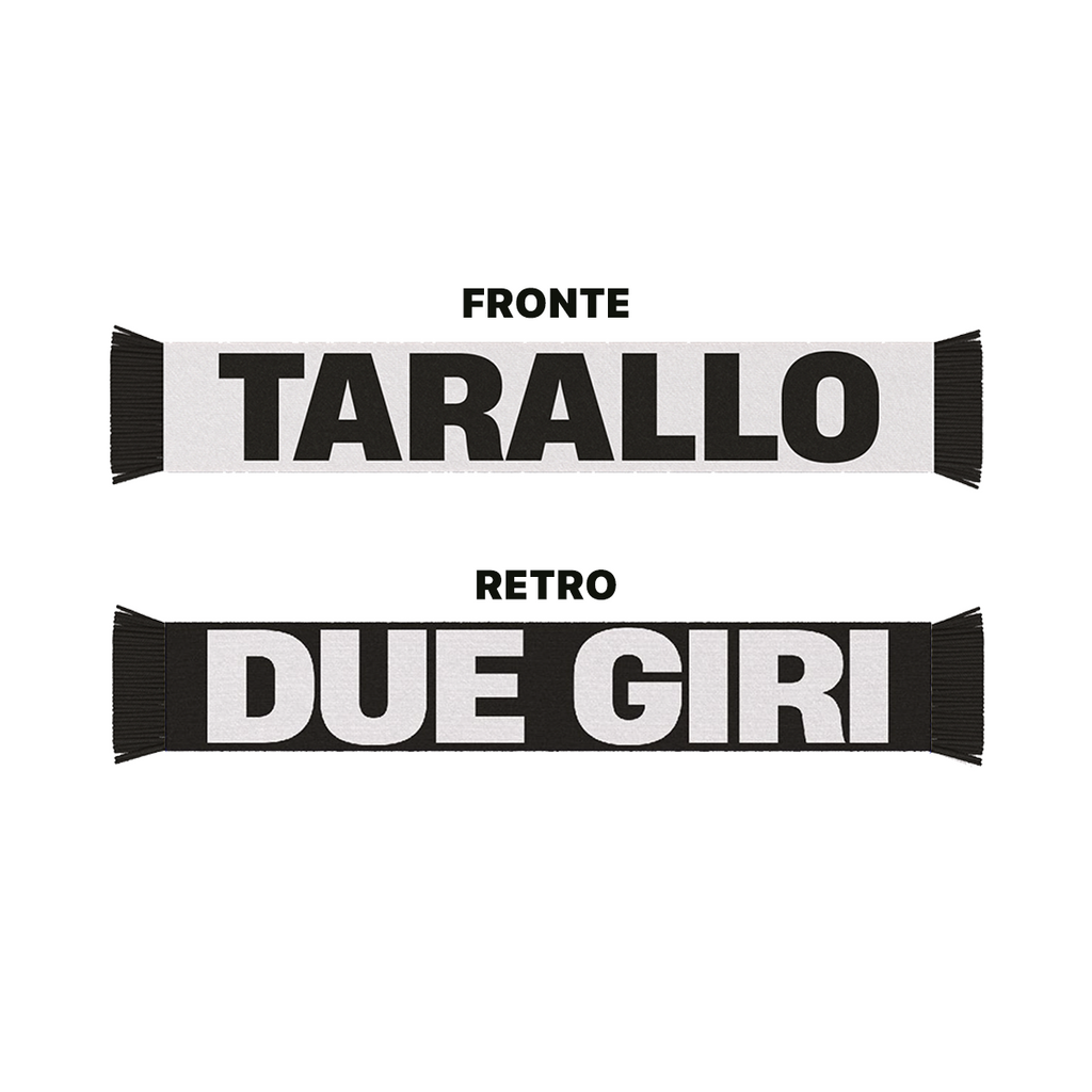 Sciarpa TARALLO - BIANCONERO