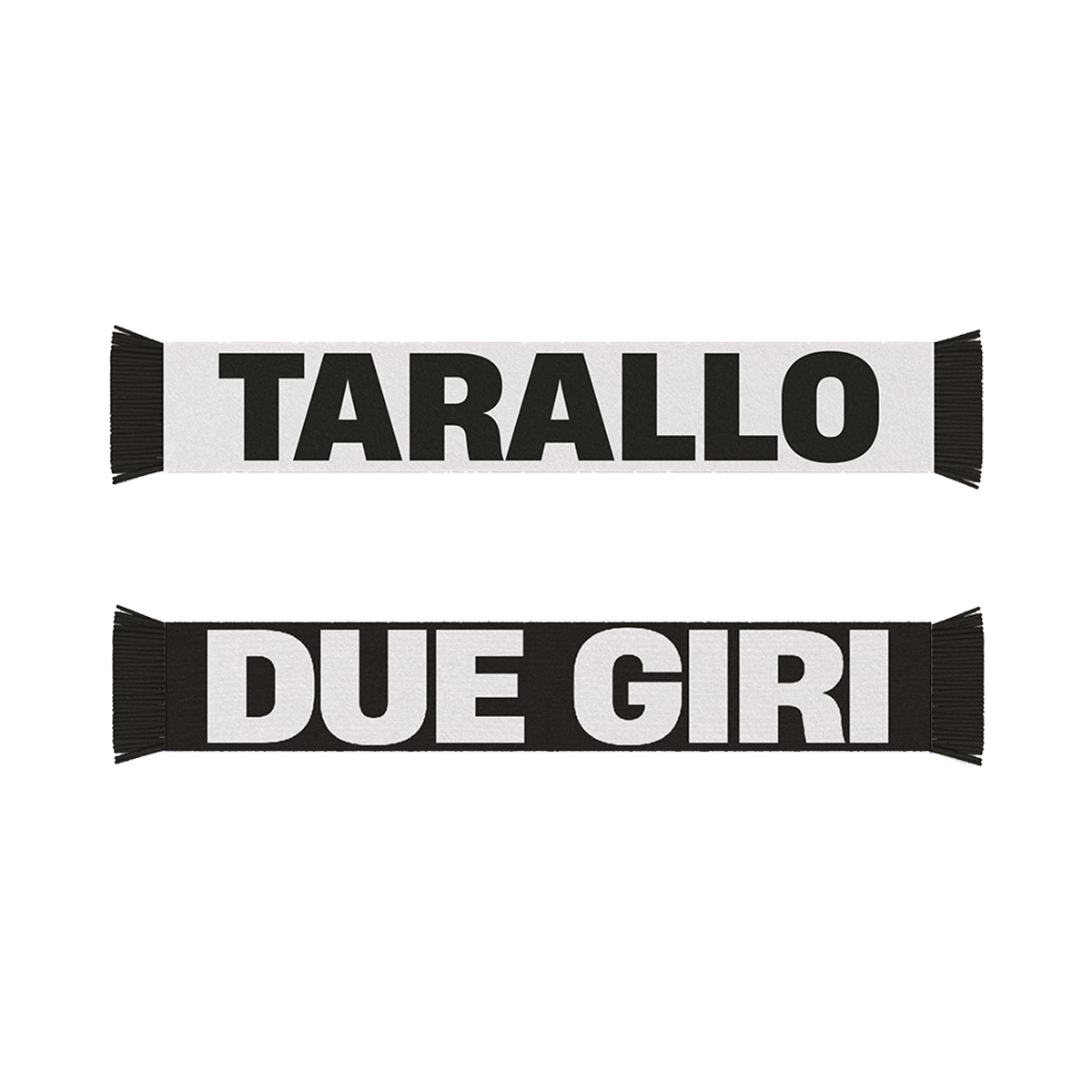 Sciarpa TARALLO - BIANCONERO